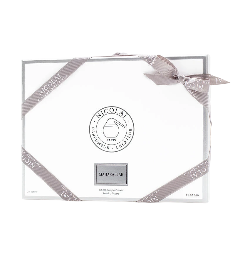 Photo de Coffret bambous 3x100ml MAHARADJAH