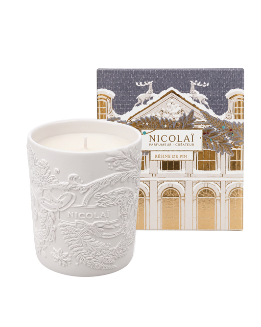 Résine de Pin - Bougie de Noël