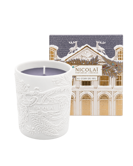 Au Coin du Feu - Bougie de Noël
