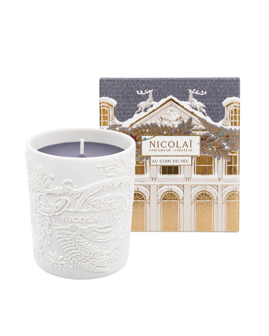 Au Coin du Feu - Bougie de Noël